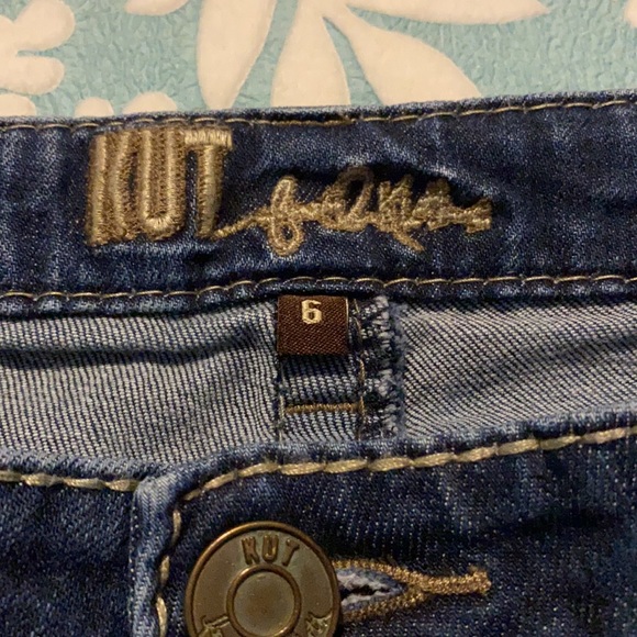 Kut From The Kloth Farrah Baby BootCut Jeans Sz 6 - Picture 6 of 7